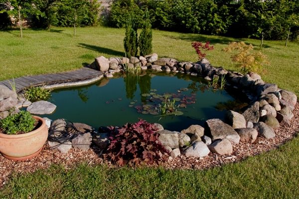10 Ways To Decorate Your Pond Water, Small Garden Pond Design Ideas Uk